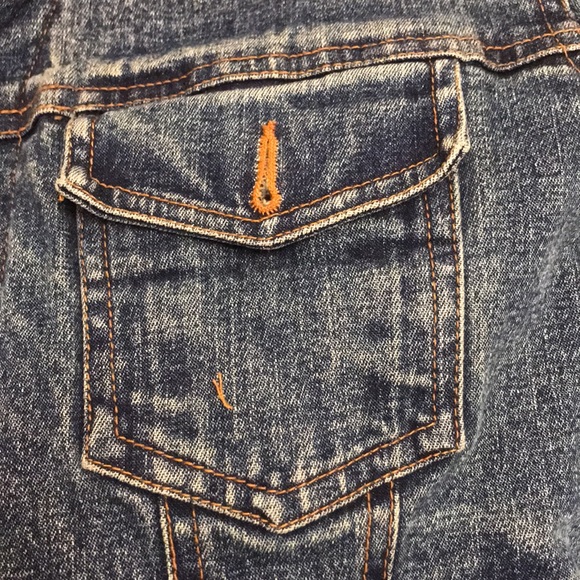 Canal Jeans Vintage Blue/Brown Denim/Sherpa Jacket Size S. Used in mint cond. - Picture 3 of 9